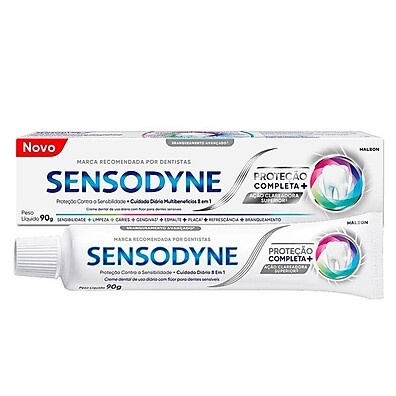 Sensodyne Proteção Completa: Alívio e Saúde Bucal