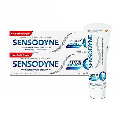 Sensodyne Repair & Protect: Alívio para Dentes Sensíveis