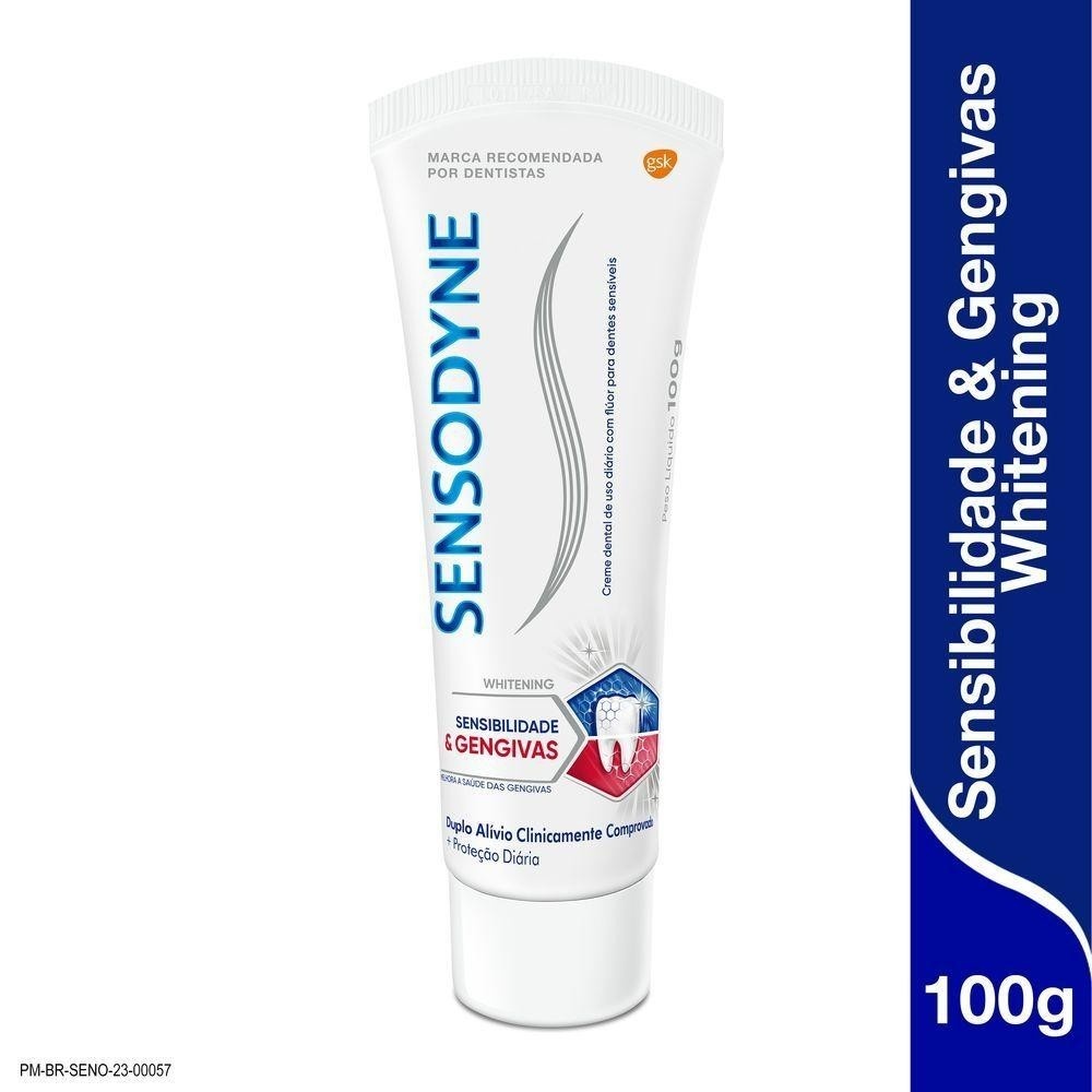 Sensodyne Whitening: Alívio e Clareamento para Você!