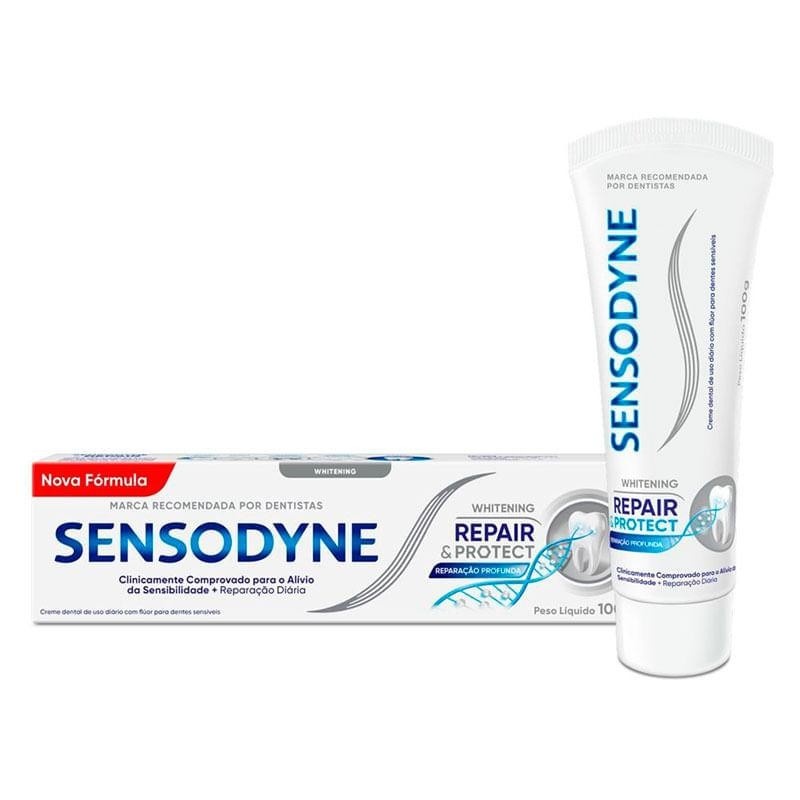 Sensodyne Whitening: Alívio e Clareamento!