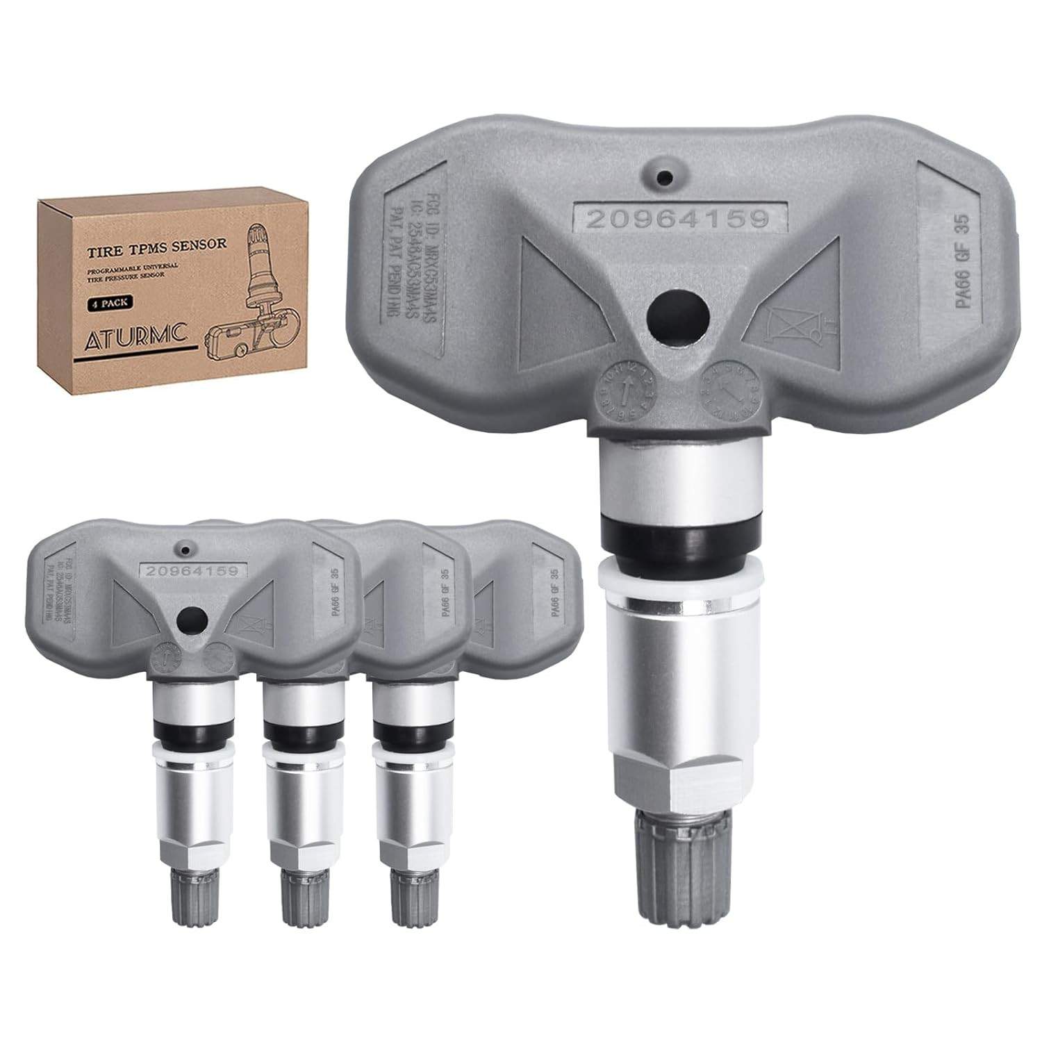 Sensor TPMS 13598772 GM 315MHz: Monitoramento Inteligente de Pressão para Buick, Chevy, Cadillac e GMC