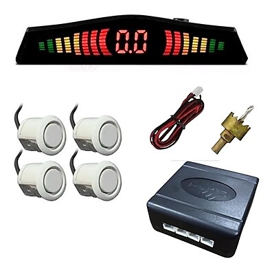 Sensor de Estacionamento Uno KX3 Eco: 4 Pontos + Display
