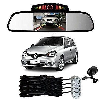 Sensor de Ré Clio: Estacione Sem Medo!