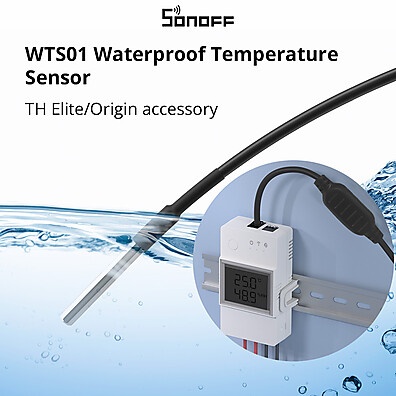 Sensor Temperatura Sonoff WTS01: Monitoramento Preciso