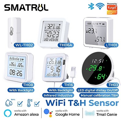 Sensor Tuya WiFi: Controle a Temperatura e Umidade!