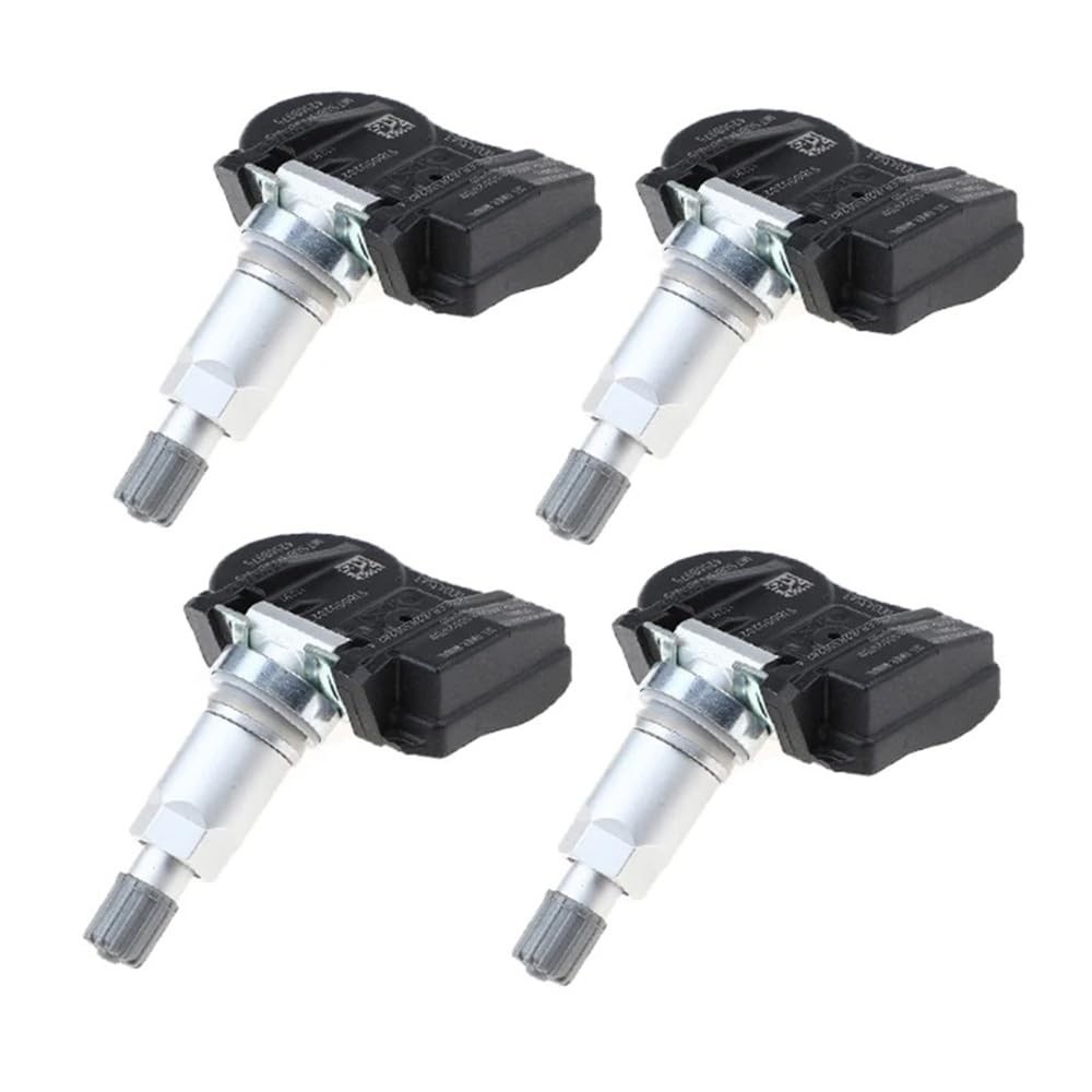 Kit 4 Sensores TPMS 4250B975 para Mitsubishi I-Miev, Mirage, Outlander - Monitoramento de Pressão de Pneu
