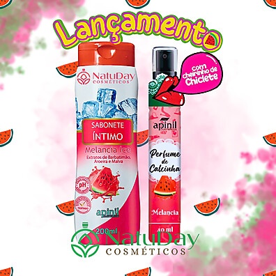Bababell Melancia: Kit Íntimo + Perfume Sensual