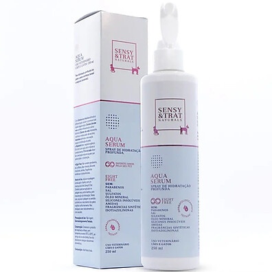 Sensy & Trat Aqua Serum: Hidratação Profunda para Cães e Gatos
