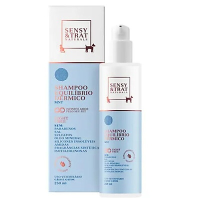 Sensy & Trat: Shampoo para Equilíbrio da Pele do Seu Pet