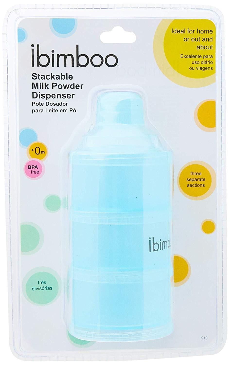 Ibimboo Separador de Leite em Pó Azul – Organize com Estilo e Praticidade