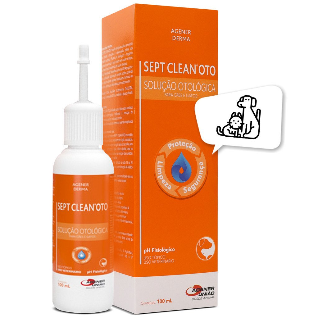 Septclean Oto: Limpeza Segura para as Orelhas do seu Pet