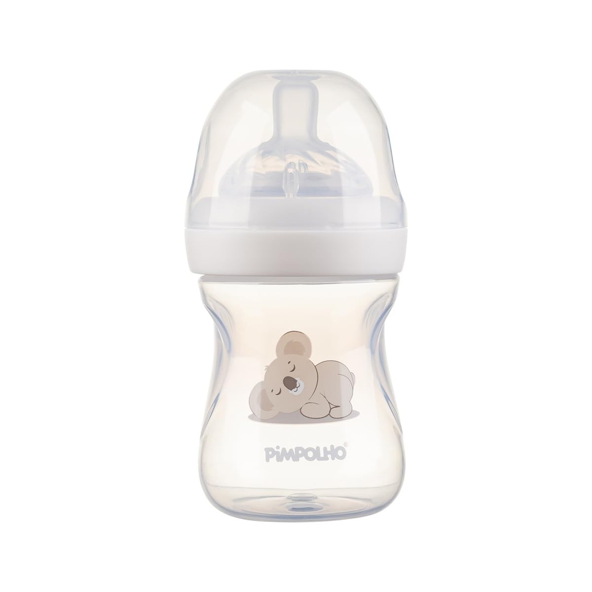Mamadeira Pimpolho Serena 150ml Coala - Segura, Leve e Estilosa para Bebês