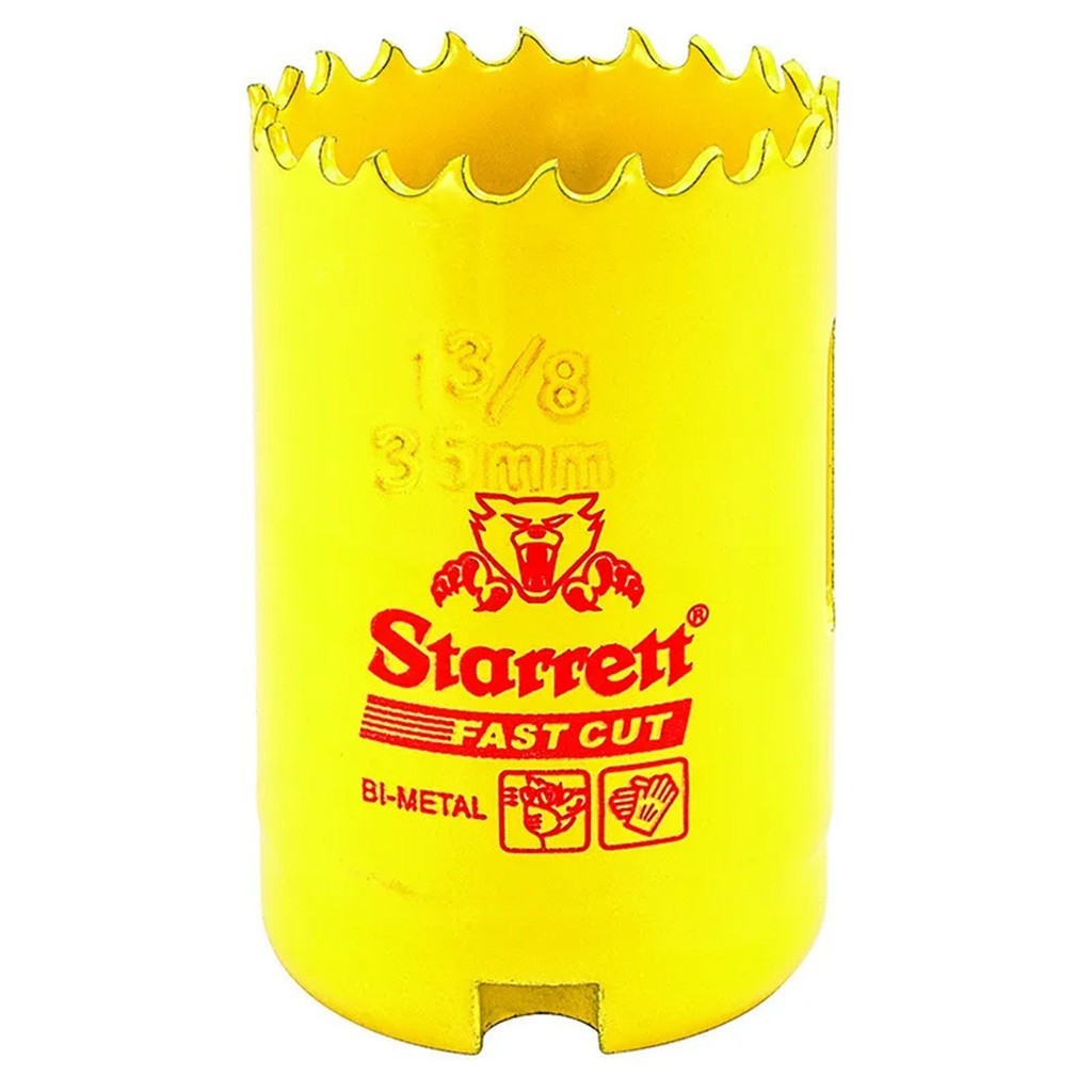 Serra Copo 35mm Starrett: Corte Rápido e Preciso!