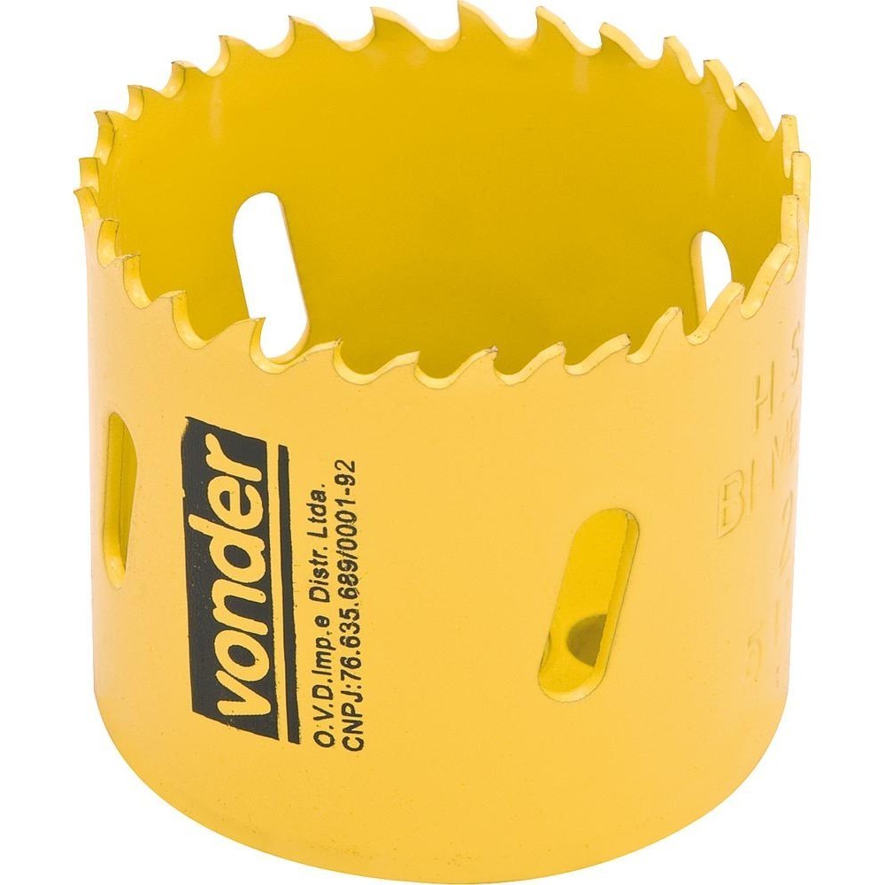 Serra Copo 57mm Vonder: Furos Precisos em Metal