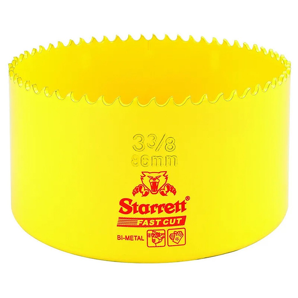 Serra Copo 86mm Starrett: Corte Rápido e Preciso!