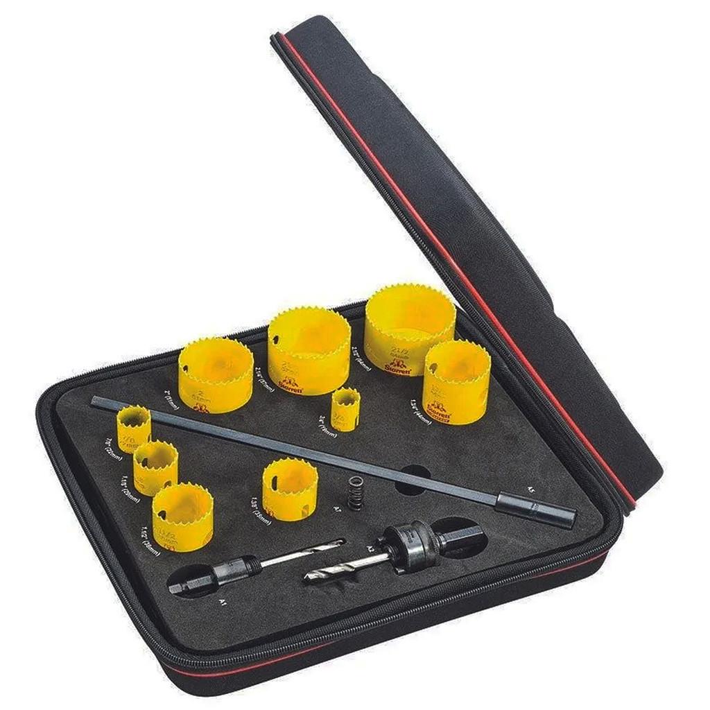 Serra Copo Starrett Fast Cut: Kit Completo 19-64mm