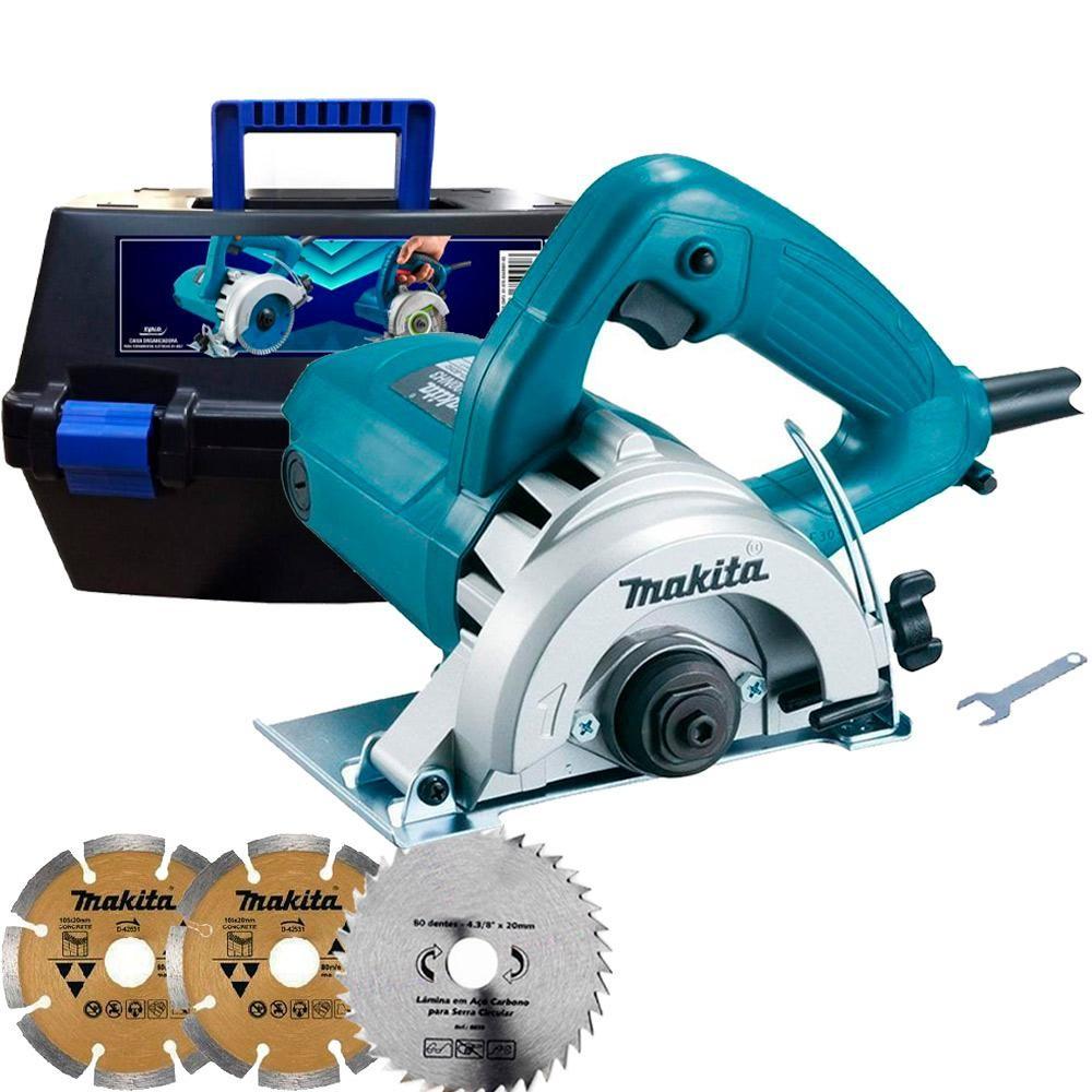 Serra Mármore Makita: Kit Completo + Maleta