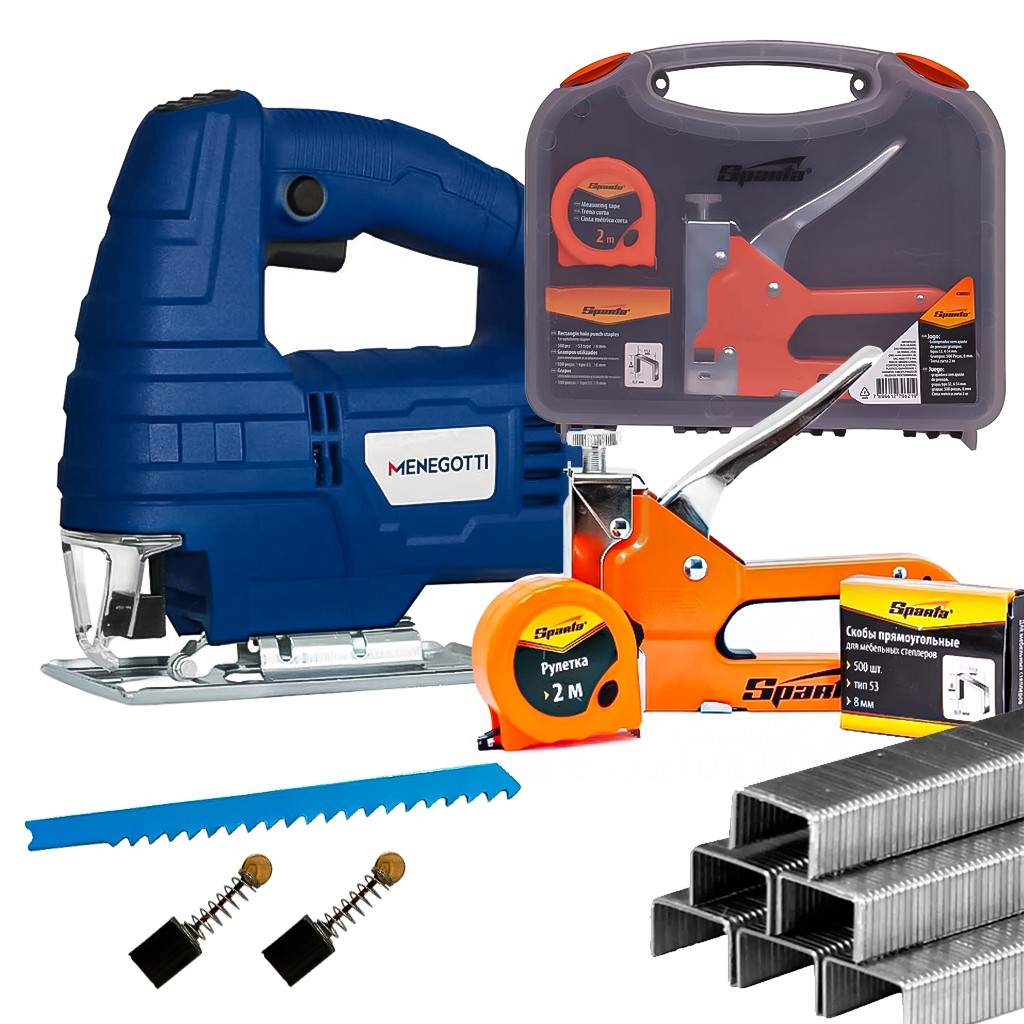 Serra Tico Tico + Grampeador: Kit Completo para Profissionais