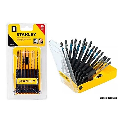 Serra Tico-Tico Stanley STA9310: Kit 16 Peças