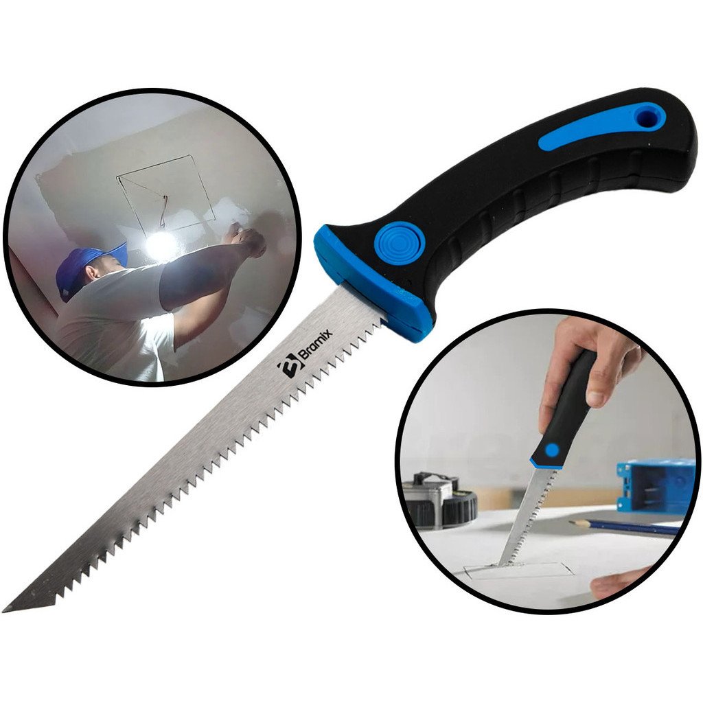 Serrote Drywall 6" Bramix: Corte Preciso e Rápido!