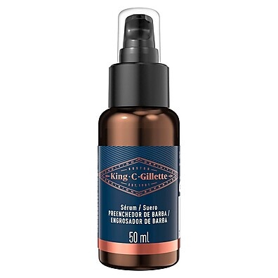 Sérum King C. Gillette: Volume e Frescor para Sua Barba