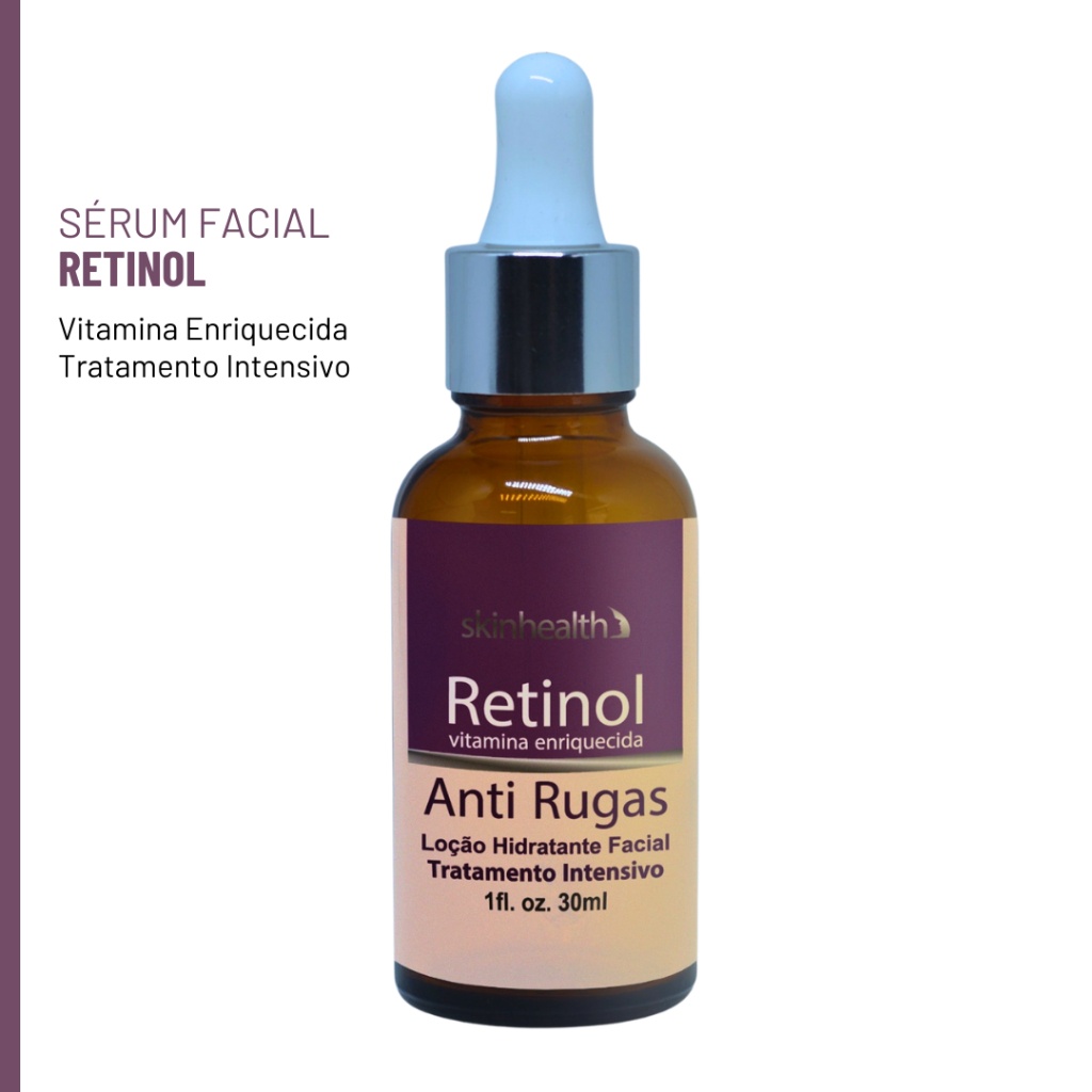 Serum Retinol Skinhealth: Combate à Acne e Poros Dilatados
