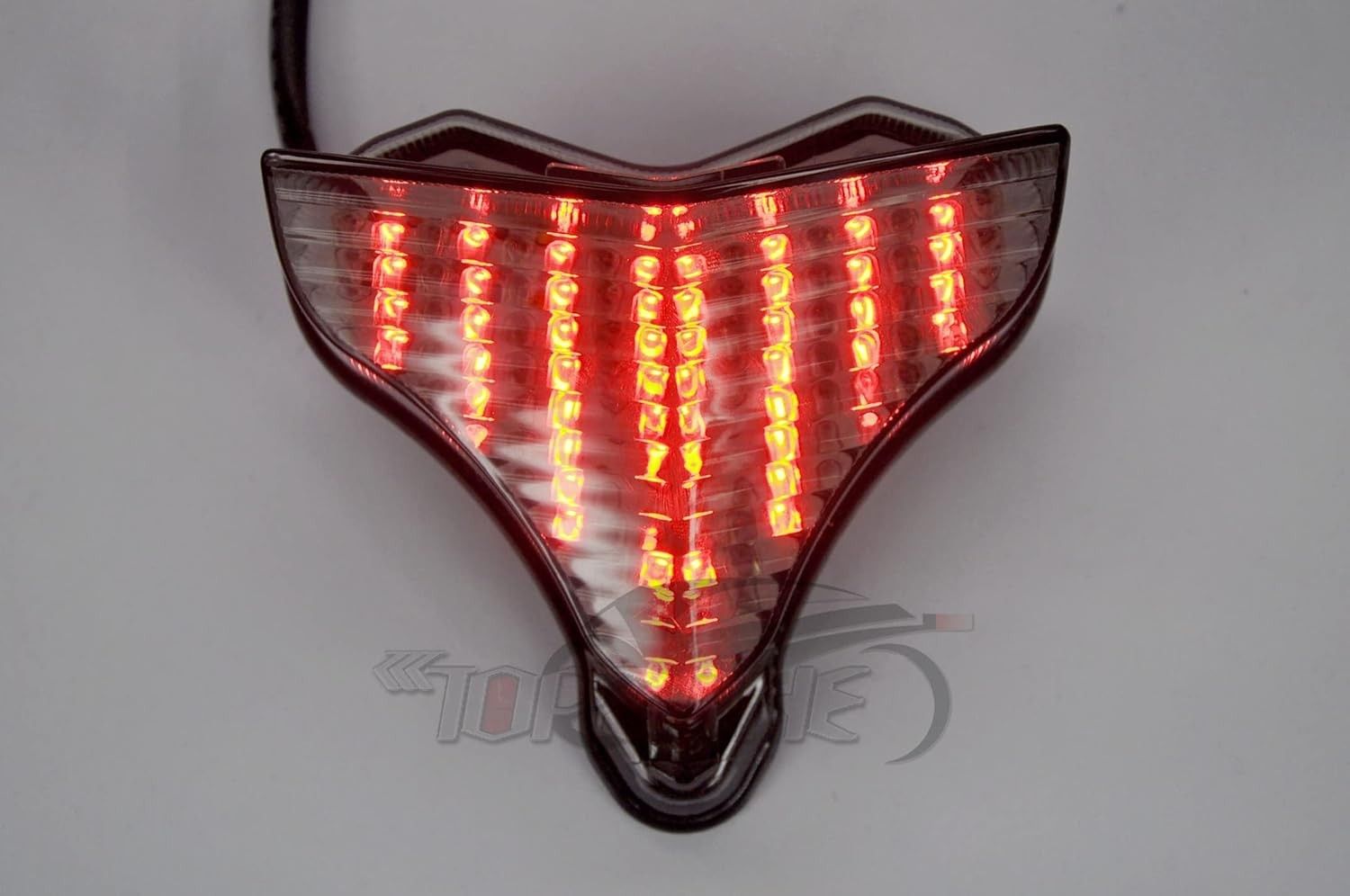 Luz Traseira LED Topzone Lightings Smoke Lens com Setas Integradas para Yamaha R2 (2009-2015)