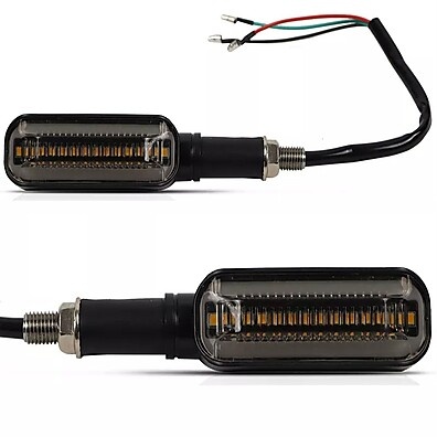 Setas LED Moto com DRL: Mais Segurança e Estilo
