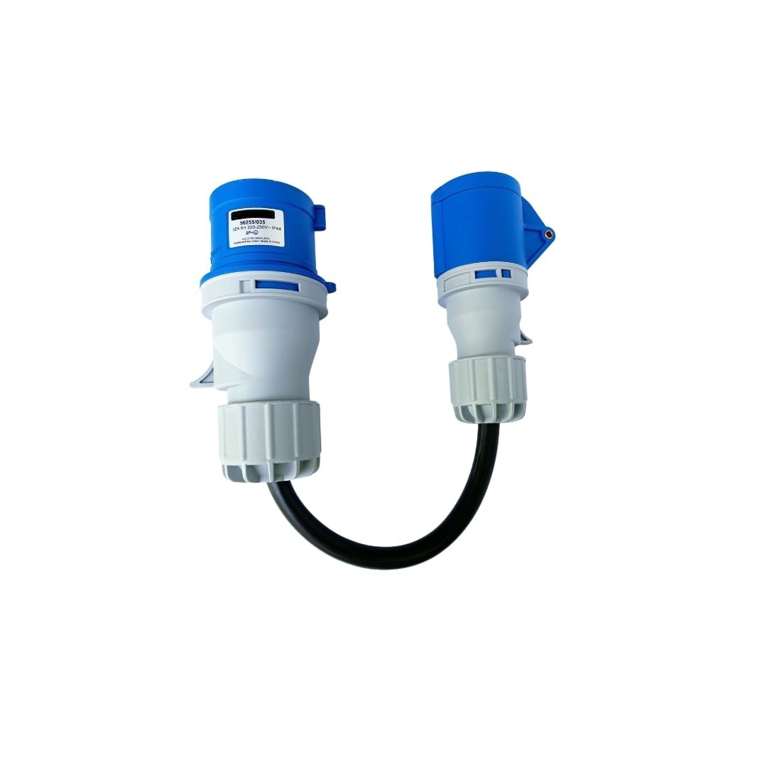 Adaptador 16A para Plugue 32A Volvo: Conectividade Essencial para seu Carregador