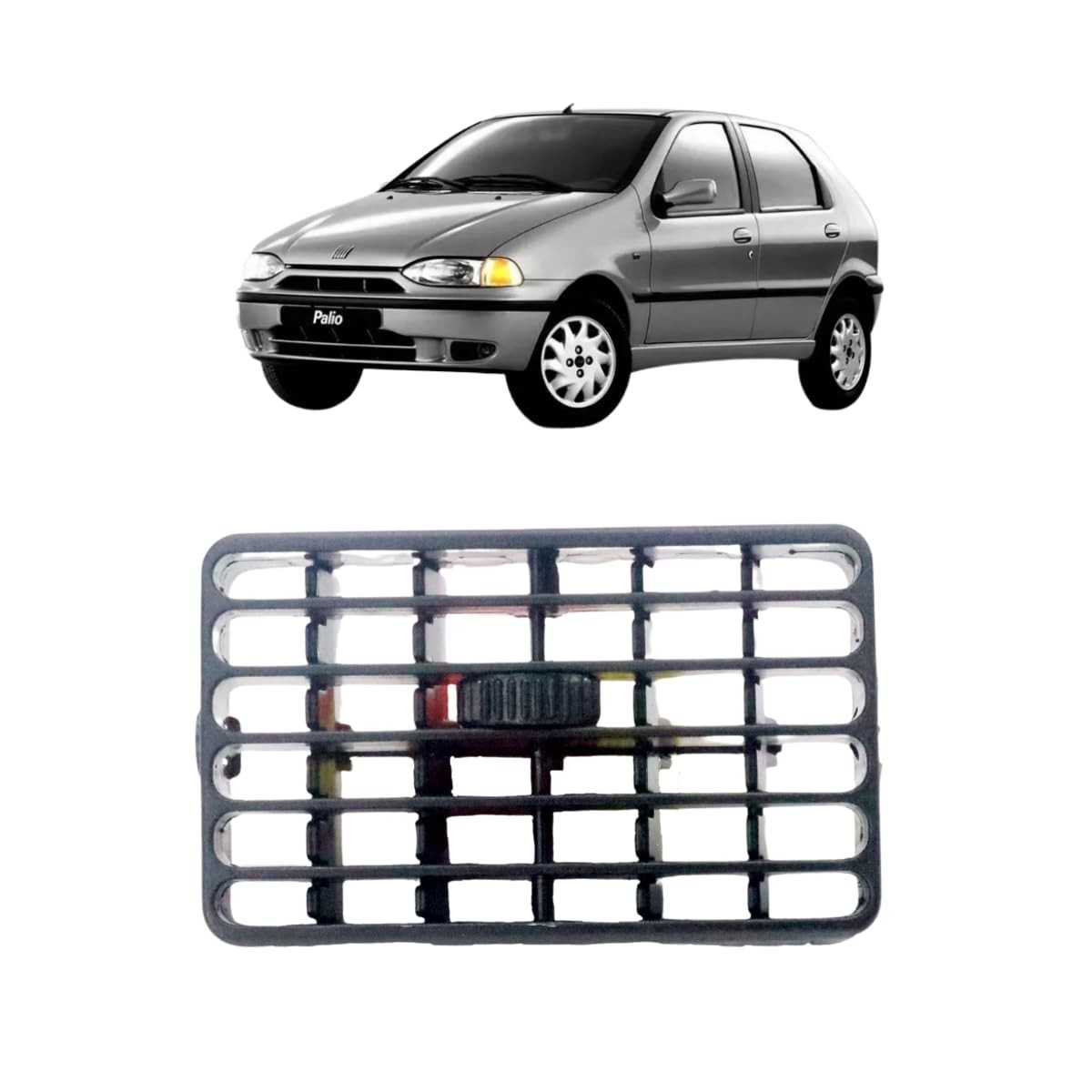 Difusor de Ar Central Palio (1996-2002) - Renove o Conforto do Seu Carro!