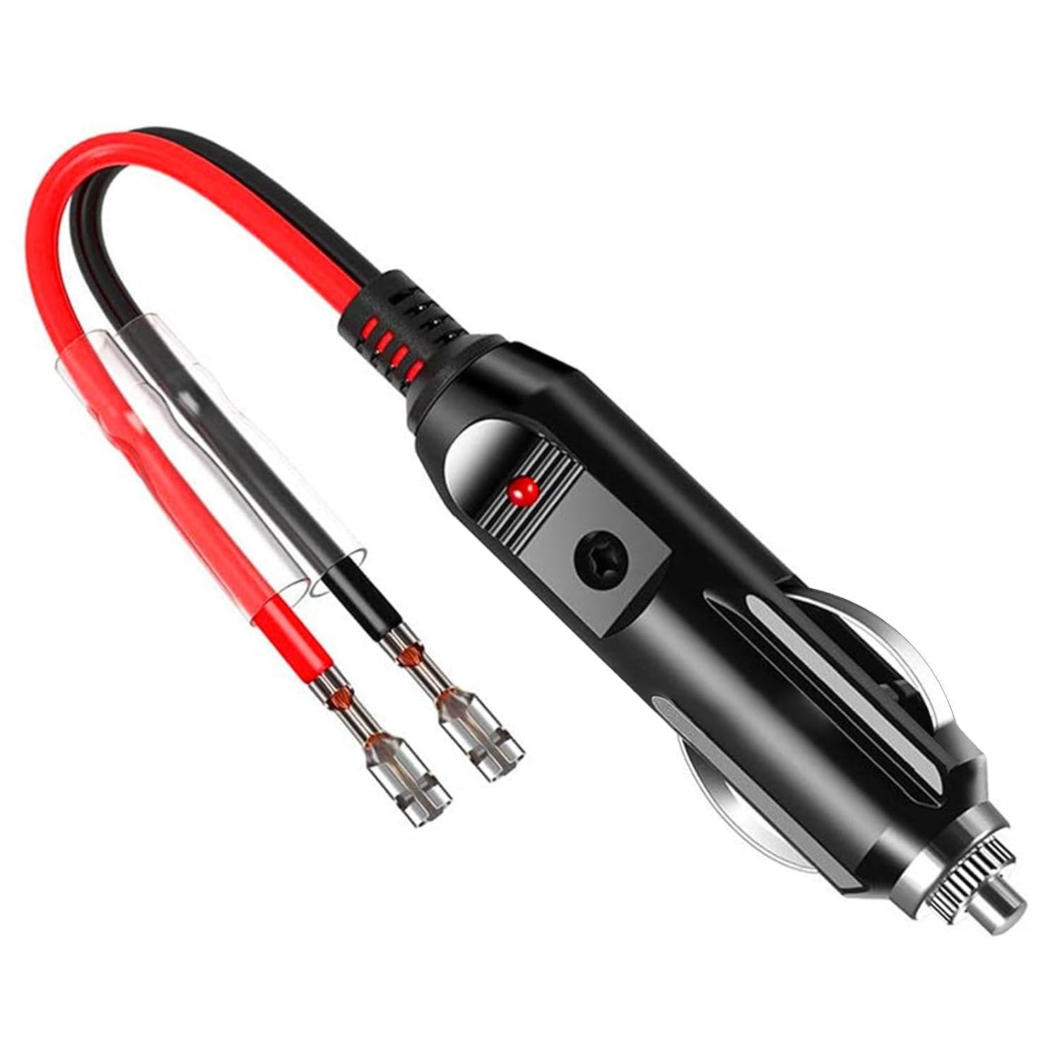 Plugue Adaptador Isqueiro 12V Universal - Potência e Segurança para Seu Carro