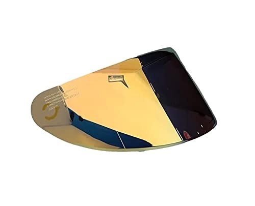 Viseira Dourada Axxis V18b: Brilho e Proteção para Seu Capacete
