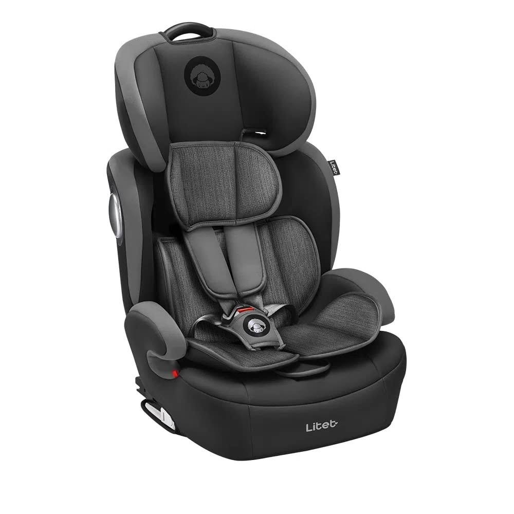 Cadeira Auto Safemax Fix 2.0 Isofix 9-36kg Cinza: Segurança e Conforto para Seu Filho