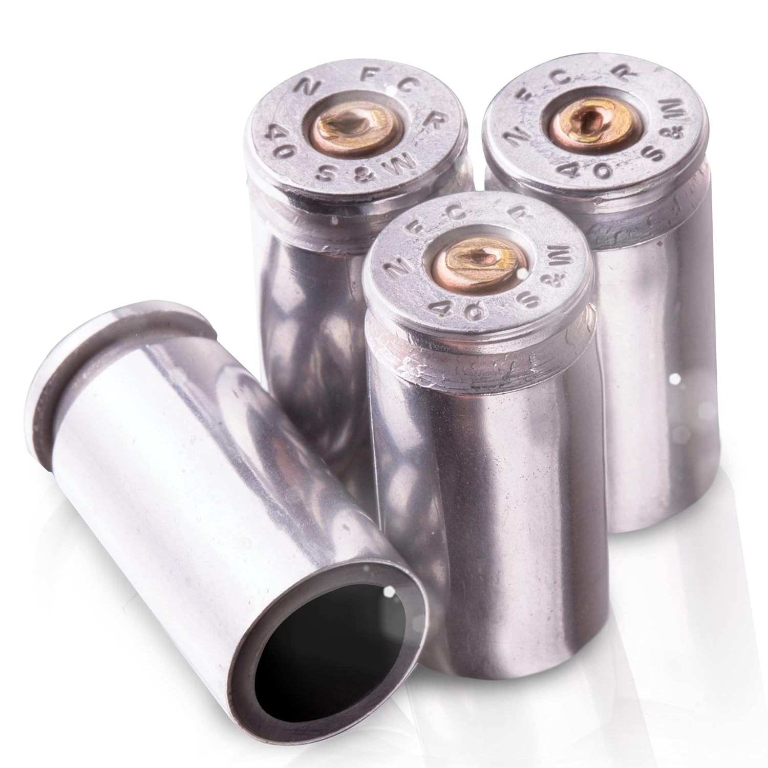 Lucky Shot Tampas de Válvula de Pneu Estilo Bala 40 Cal - Proteção e Estilo para Seu Veículo