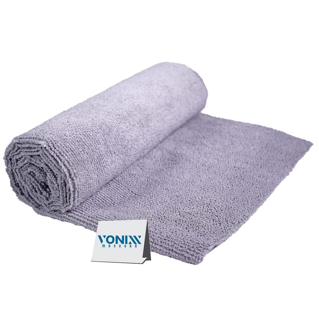 Toalha Microfibra Vonixx 40x60cm 350GSM: Acabamento Impecável e Proteção Total para Seu Veículo