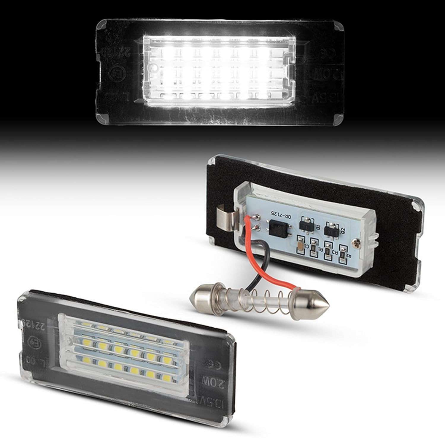 Ilumine seu Mini Cooper R56-R59 com Luzes LED de Placa Yankok 6000K Can-bus Sem Erros