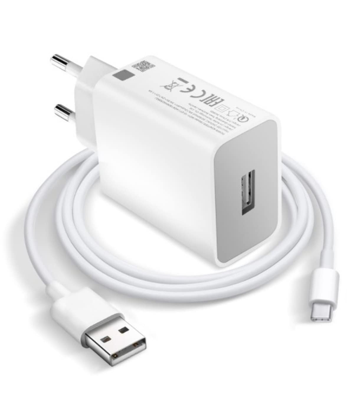 Carregador Xiaomi Turbo 22.5W Original com Cabo USB-C 100cm - Potência e Segurança para Seu Dispositivo