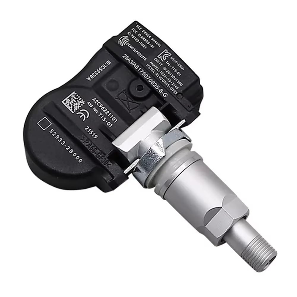 Sensor TPMS Hyundai Santa Fe II (2005-2012) 52933-2B000 433MHz: Segurança e Economia para Seus Pneus