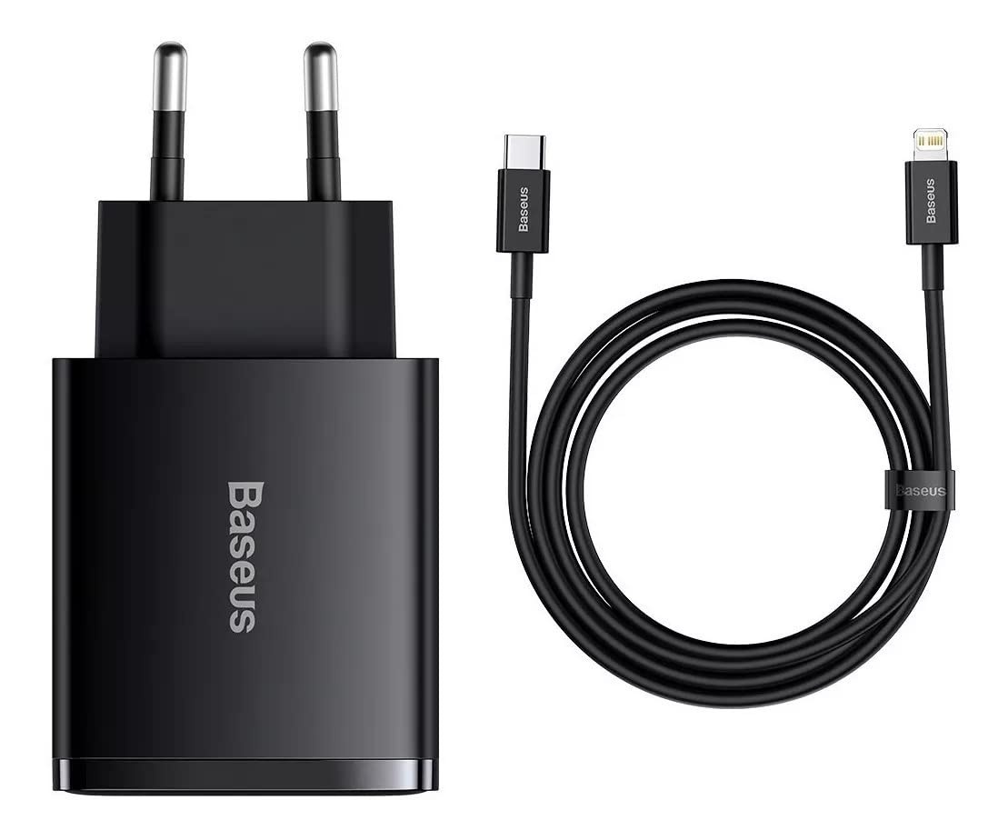 Carregador Baseus Compact Quick Charger 30W 2U+C: Potência e Portabilidade para Seus Dispositivos
