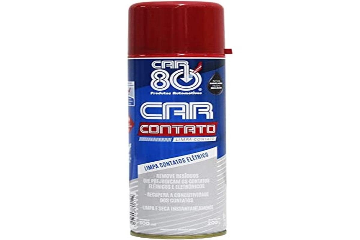 Limpa Contato Elétrico Car 80 Azul 300ml: Restaure a Performance e Proteja seus Componentes!