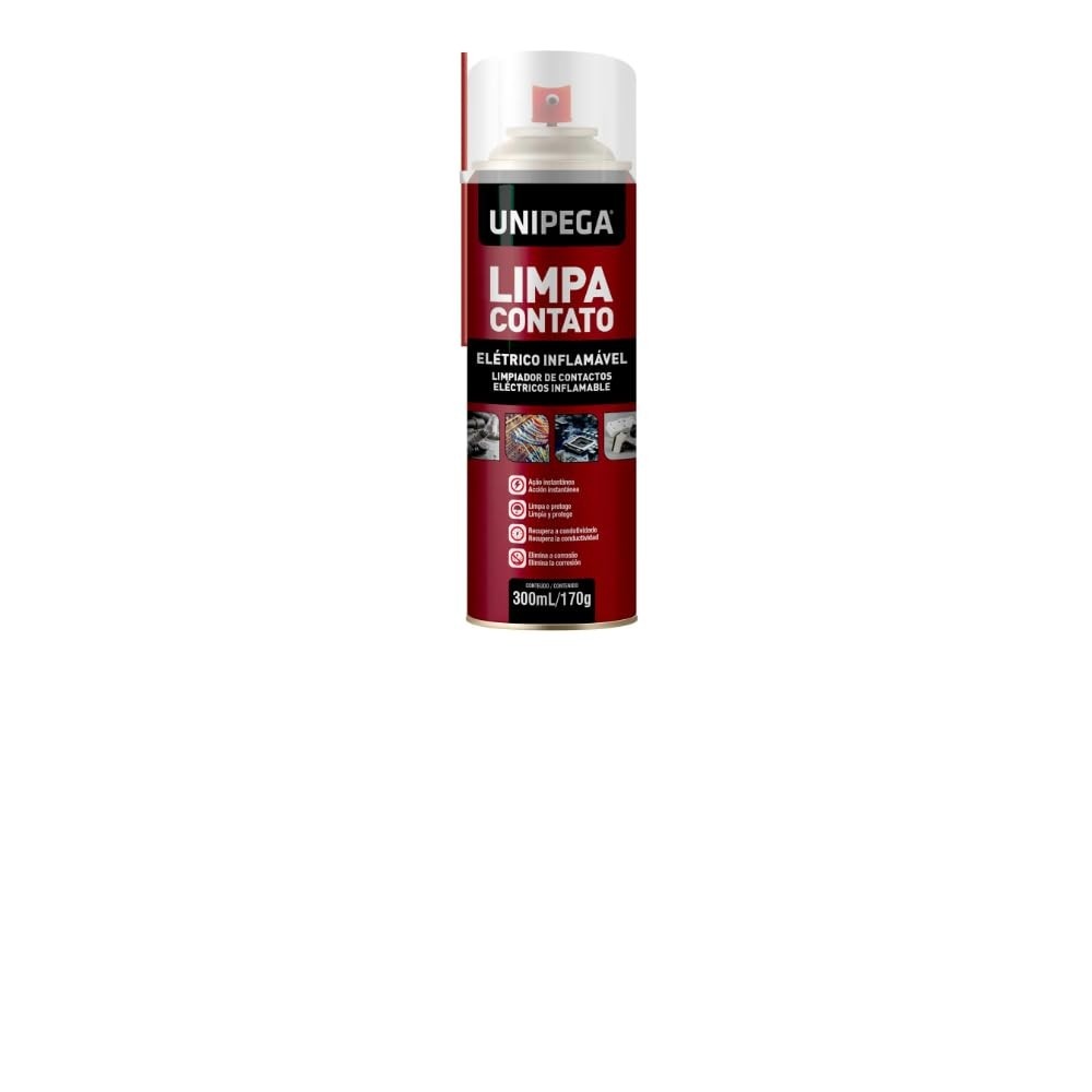 Unipega Limpa Contato Inflamável 300ml: Solução Rápida e Eficaz para Seus Equipamentos Eletrônicos