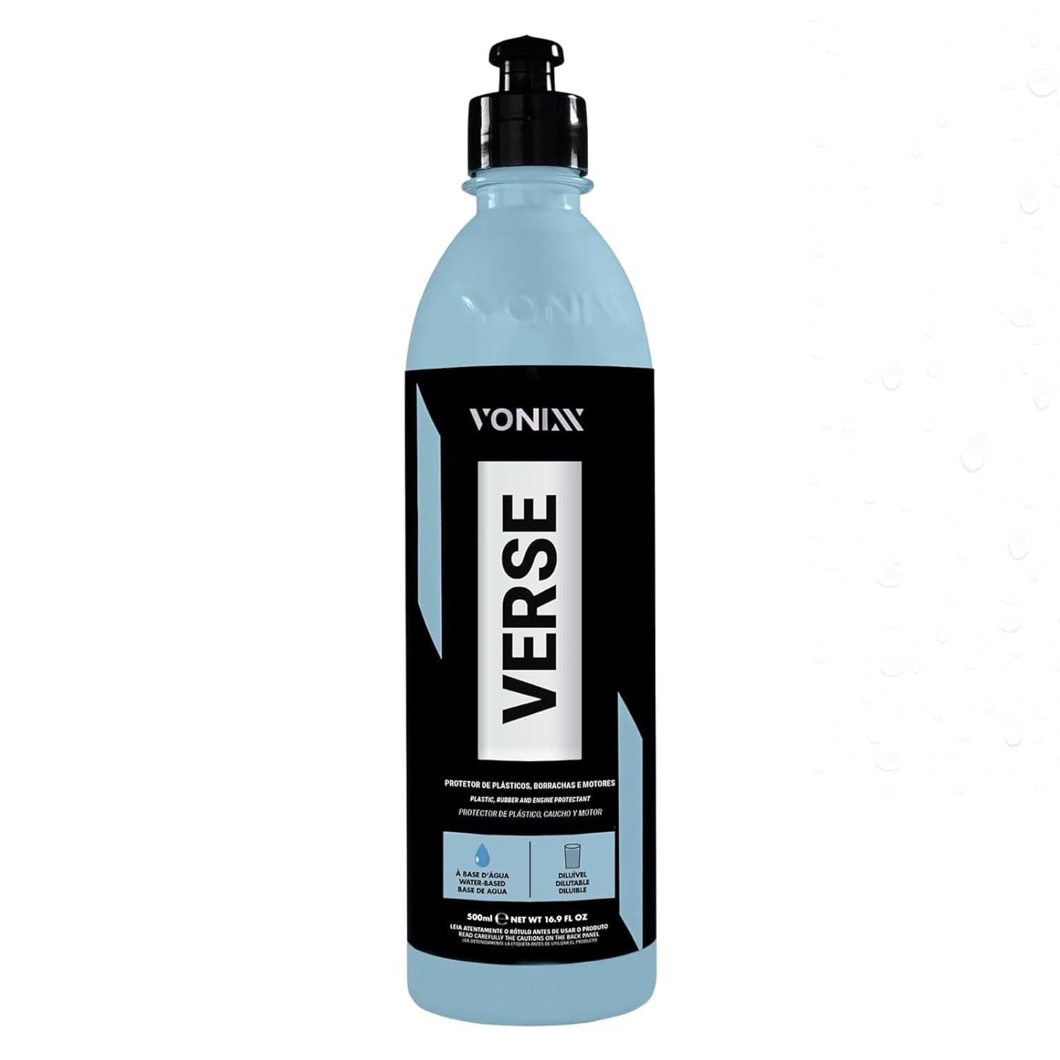 VERSE Protetor de Plásticos 500ml: Renove e Proteja Seus Veículos com Tecnologia UV