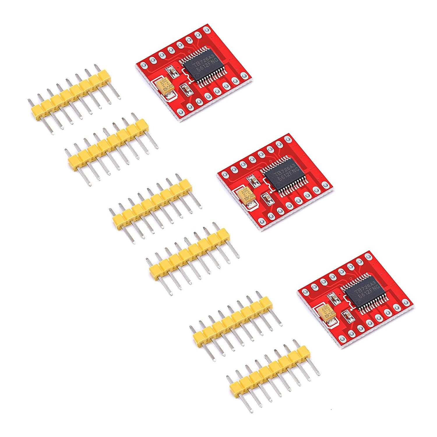 Módulo Driver Motor TB6612FNG Teyleten: Controle Preciso para Seus Projetos (Pacote com 3)