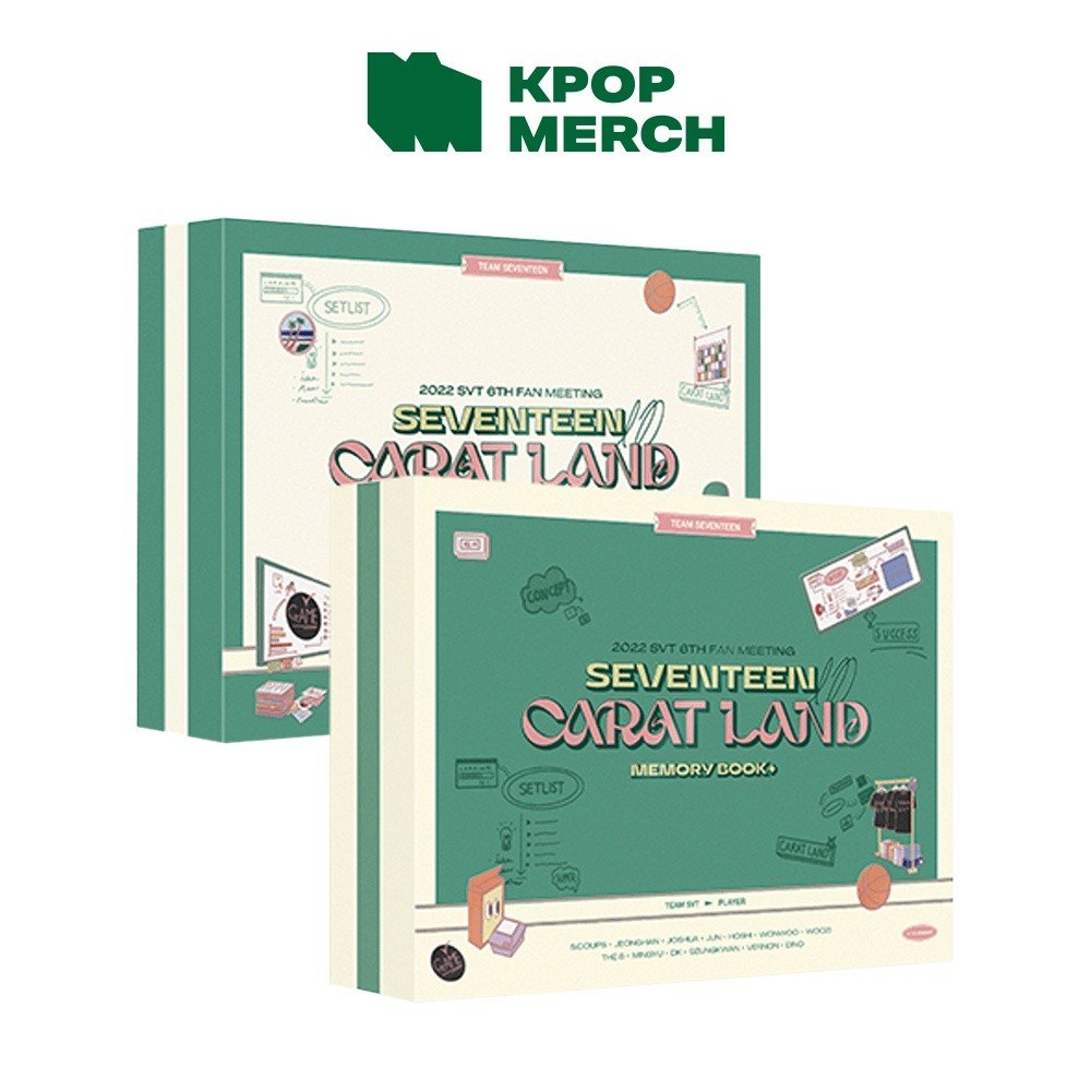 SEVENTEEN in Carat Land: Memory Book - Edição Completa