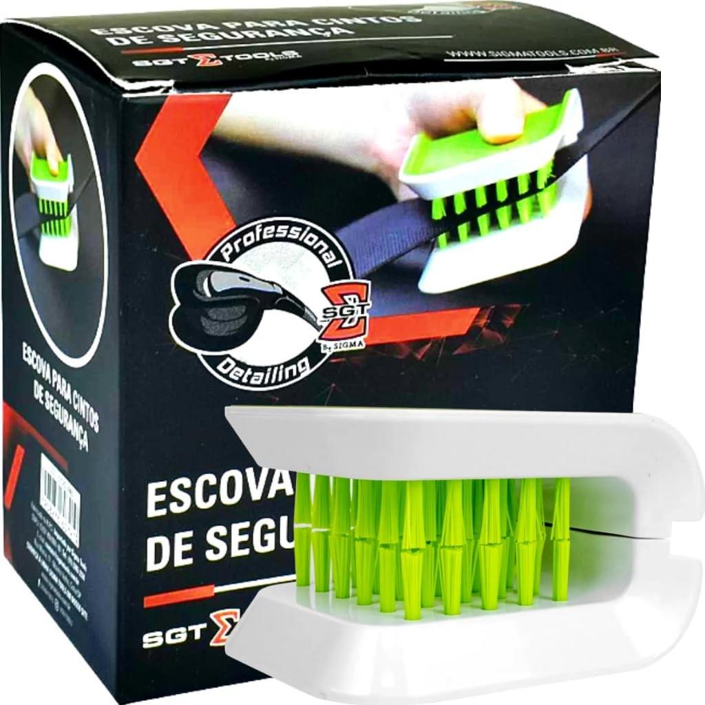 Escova Higienizadora Sigma Tools SGT: Limpeza Profunda para Cinto de Segurança