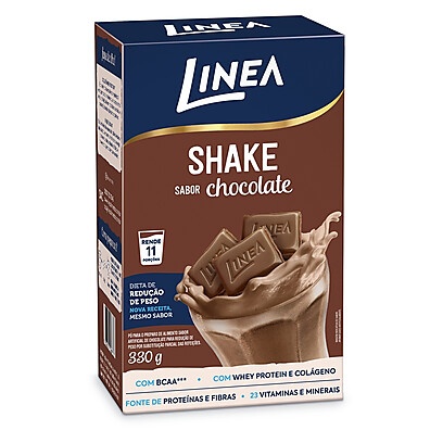 Shake Linea Chocolate 330g: Emagreça com Sabor