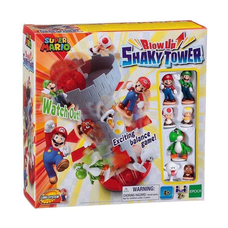 Shaky Tower Super Mario: O Jogo de Equilíbrio!