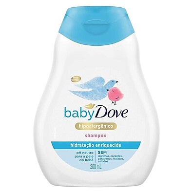 Shampoo Baby Dove: Hidratação Suave para o Cabelo do Bebê