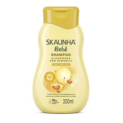 Shampoo Bebê Vegano Skala: Cuidado Natural e Suave