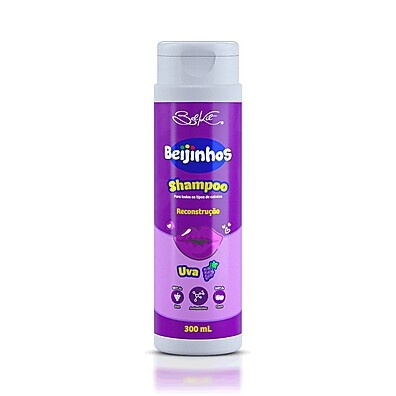 Shampoo Beijinhos Uva: Hidratação e Brilho!